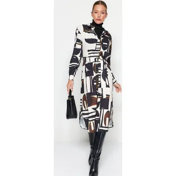 Dámské šaty Dámské šaty Trendyol Trendyol šedá 2477292