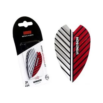 Příslušenství pro šipky Letky Windson ARROW Vortex metalické (PVC letky s metalickou úpravou.3 ks v balení.)