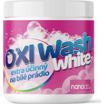 Odstraňovač skvrn Nanolab OXI Wash Color na bílé prádlo Balení: 500 g