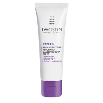 Pleťový krém Iwostin Capillin pleťový krém intenzivně redukující zarudnutí SPF20, 40 ml
