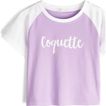 Dámské oblečení GATE Zkrácené tričko s potiskem 34 225-1029/10