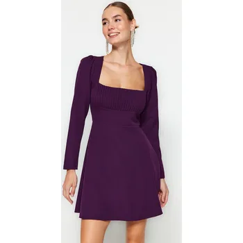 Dámské šaty Dámské šaty Trendyol Trendyol tmavě červená 2456158