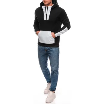 Pánská mikina Edoti Men's zip-up sweatshirt Edoti černá 3062034