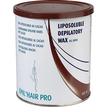 Přípravek na depilaci a epilaci Depilační vosk pro všechny typy pokožky Sibel Chocolat - hnědý, 800 ml (7410271) + dárek zdarma