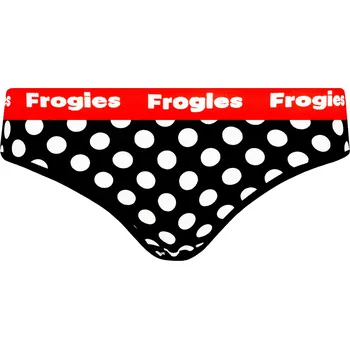 Kalhotky Dámské kalhotky Frogies Dots Frogies černá | bílá | červená 1925305