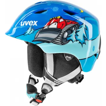 Lyžařská helma UVEX Airwing 2 Speedy Pro blue 46-50