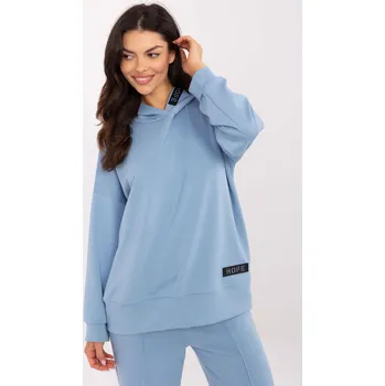 Dámská mikina Mikina DHJ BL 20522.89 modrá jedna velikost