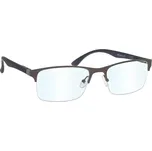 BRILO Dioptrické brýle pro práci u počítače REB540-B/+3,00 black/brown flex