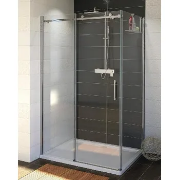 Gelco Dragon - Sprchový kout 110x90 cm, Coated Glass, chrom/čiré sklo GD4611GD7290