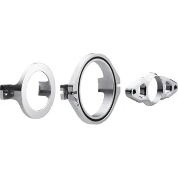 cyklistický dres Twister Title MTB G1 Gyro system (stříbrná) - S