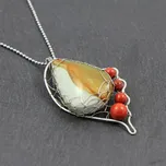 Designový šperk s jaspisy