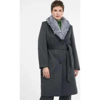Dámský kabát Tmavě šedý dámský kabát ORSAY - Dámské Orsay šedá 3224656