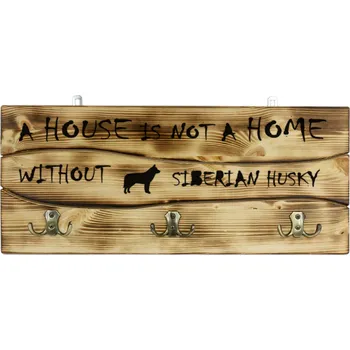 Věšák Šatní ramínko dřevěný Art-Dog, dub rustikální, dub sonoma, retro dřevo, odstíny béžové, odstíny hnědé