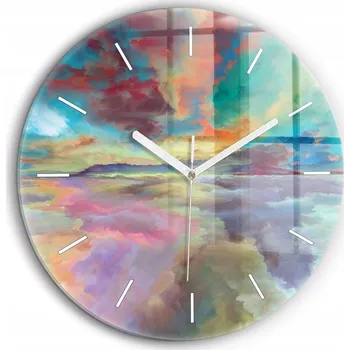 Hodiny Nástěnné hodiny Wallfluent vícebarevné 60 cm