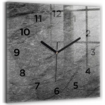 Hodiny Nástěnné hodiny Wallfluent černé 30 cm