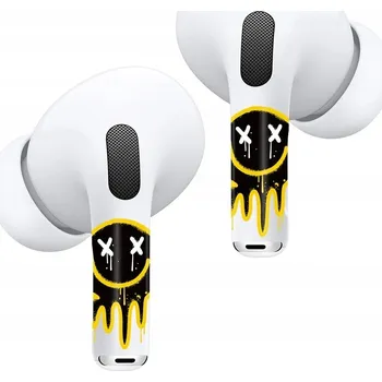 Příslušenství pro sluchátka RockMax Art Skin pro AirPods Pro 2 / Pro / AirPods 4 - Černý smile