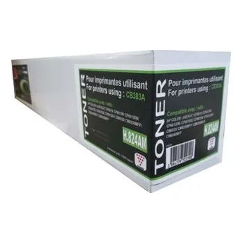 Kompatibilní toner HP CB383A, Color LaserJet CP6015n, magenta