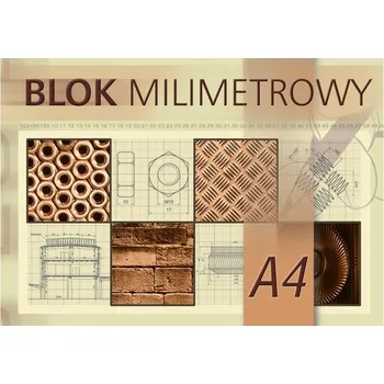 Sešit Milimetrový blok Kreska A4 20 listů