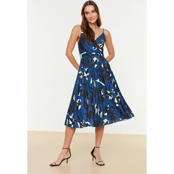 Dámské šaty Dámské šaty Trendyol Trendyol modrá 1806519