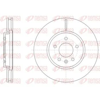 Brzdový kotouč Brzdový kotouč REMSA 61541.10