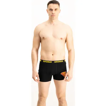 Boxerky Pánské boxerky Superman Love - Frogies Licensed černá 1787486