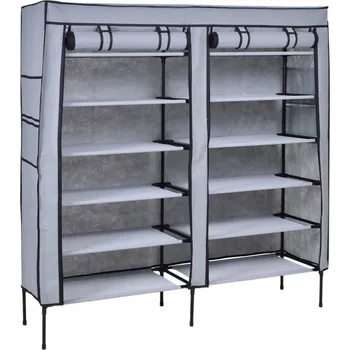 Šatní skříň Gockowiak Skříň 4906540889524 109 x 120 x 29 cm odstíny šedé