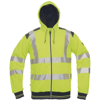 pracovní mikina CERVA KNOXFIELD HVPS mikina s kapucí Barva: červená, Velikost: XL C0306007320004