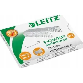 Spona do sešívačky KANCELÁŘSKÉ SPONY Náhradní náplně do sešívačky Č. 8 Sada kusů kusů Leitz GOOD