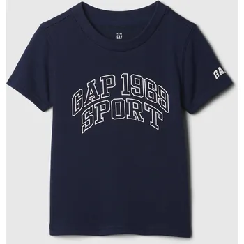 Dívčí tričko GAP Dětské tričko s logem - Kluci GAP černá 2794526