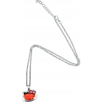 Náhrdelník Náhrdelník Hello Kitty Kočka červená Roztomilý