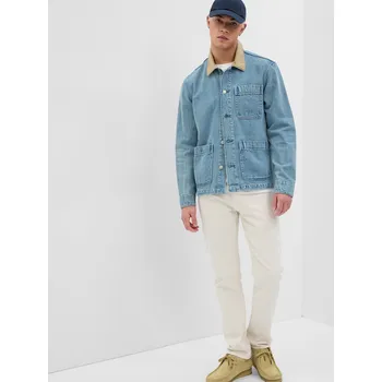 Pánská móda GAP Džínová bunda - Pánské GAP modrá 2164310