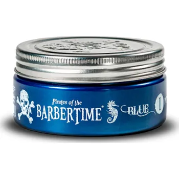 Stylingový přípravek Pomáda na vlasy s maximální fixací Barbertime Blue Pomade No. 1 - 150 ml - Pirates of the Barbertime + dárek zdarma