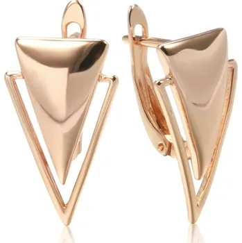 Náušnice Dámské náušnice dvojitý trojúhelník Barva (Varianta): H0737