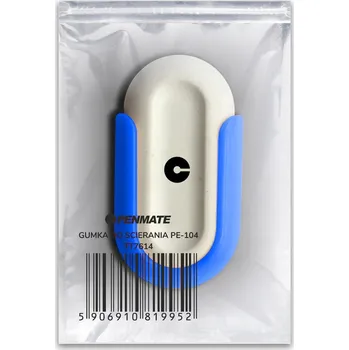 Pryž Guma na gumování pro mladší žáky, školní guma Penmate bílá, modrá 1 ks