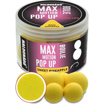 Boilies Haldorádó Plovoucí Boilies Pop-Up Max Motion 50 g 16+20 mm - Sladký Ananas