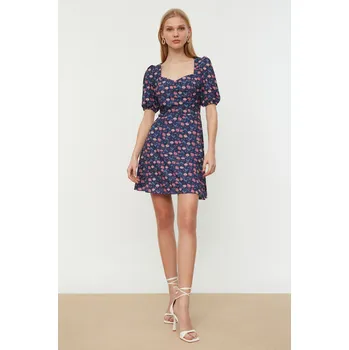 Dámské šaty Dámské šaty Trendyol Trendyol modrá | růžová 1791031