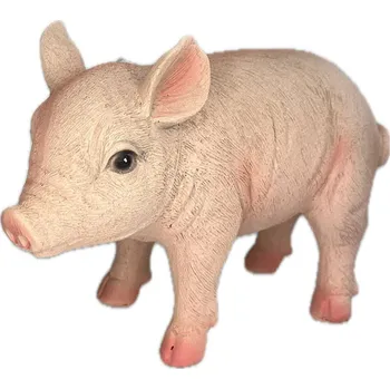 Zahradní dekorace Piskáček Praha Prasátko polyresin 20 cm