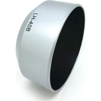 forDSLR sluneční clona ekvivalent Olympus LH-40B stříbrná