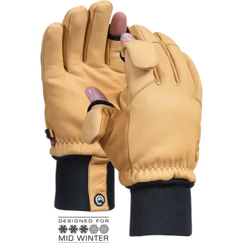 Rukavice VALLERRET Unisex Hatchet Fotografické Rukavice Velikost S – Béžové (Natural Tan Limitovaná Edice)