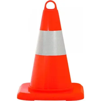 Dopravní zařízení Dopravní kužel 32 cm reflexní, měk. PVC s očkem