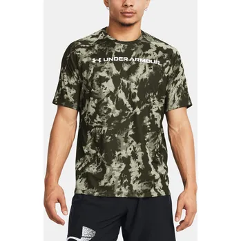 Pánské tričko Under Armour Pánské tričko UA TECH ABC CAMO SS - Pánské Under Armour černá 2930673