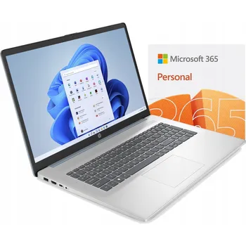 Notebook Notebook HP 17,3" 16GB 128GB USF Windows 11 17,3" Intel N 16 GB / 128 GB modrý