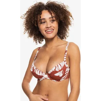 Dámské plavky Bikiny top dámský Roxy GARDEN TRIP Roxy tmavě červená 1474357