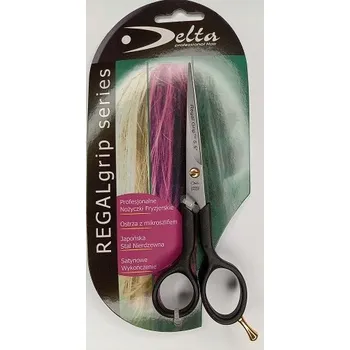 Kadeřnické nůžky DELTA NŮŽKY REGAL GRIP 5,5"