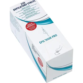 Depilační páska s větší elasticitou Sibel - box, 250 proužků, 20 x 7,5 cm (7410498) + dárek zdarma