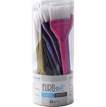 Kosmetický štětec Sada štětců na barvení Eurostil Professional - 5,5 cm, 24 ks (04682) + dárek zdarma