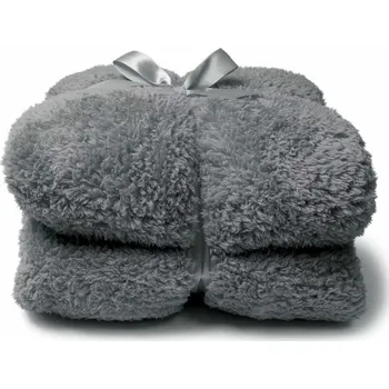 deka Unique Living - hřejivá deka, tmavě šedá 150x200 cm