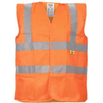 reflexní vesta CERVA LYNX ESD vesta Barva: HV oranžová, Velikost: XXL C0303014396005