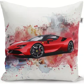 Polštář Dekorační polštář Ferrari Paint - Sablio - 40x40 cm