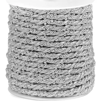 Příze Lurexová kroucená šňůra s kuličkovým řetízkem Ø5 mm